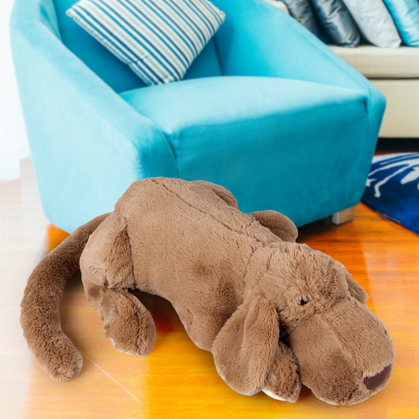 The Sleepy Dogs Fen Brown soft toy