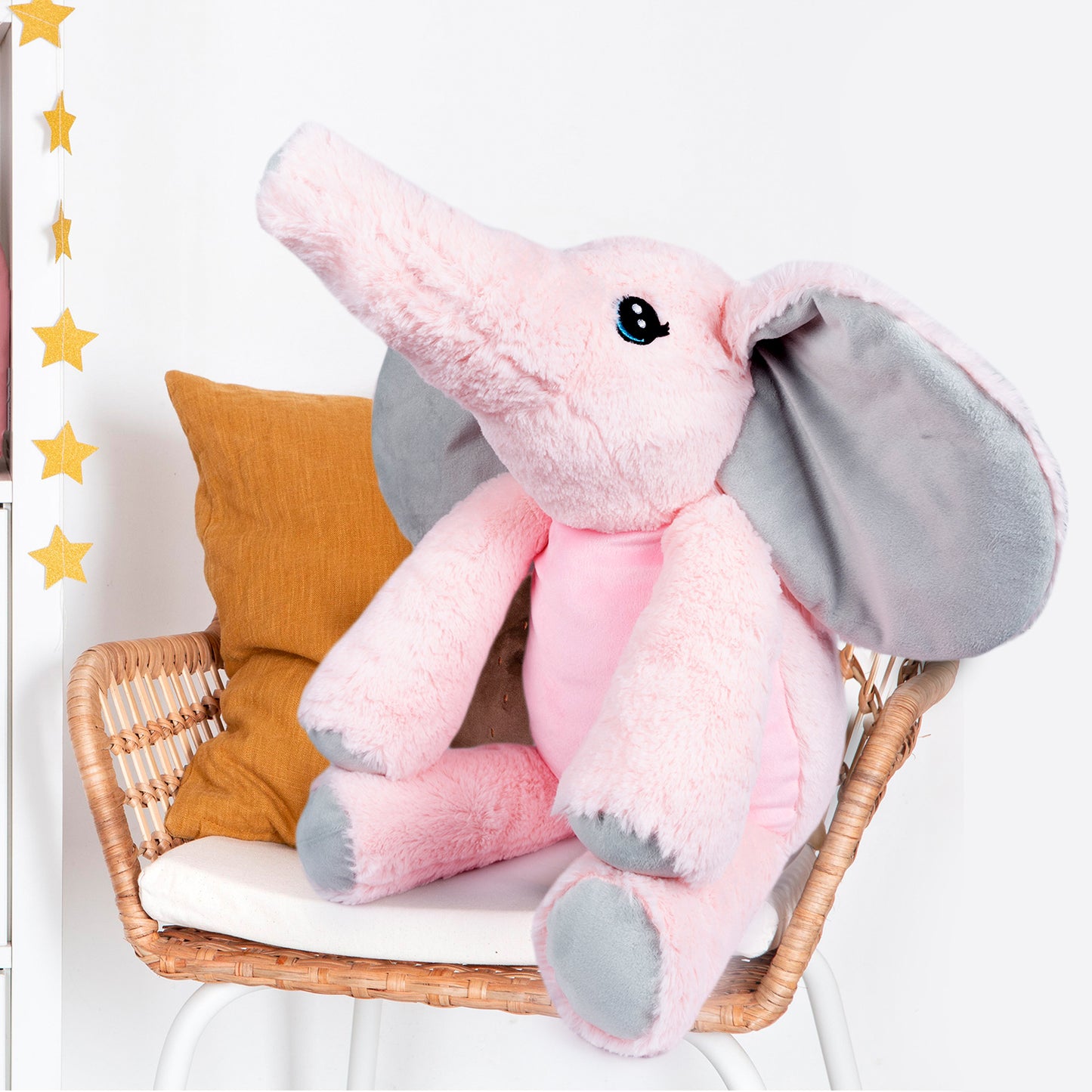 Elephant Veena Pink soft toy