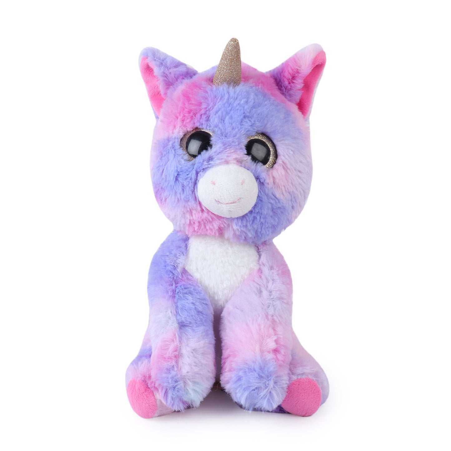 Unicorn Sparkly eyes Multicolor Pink (soft toy)