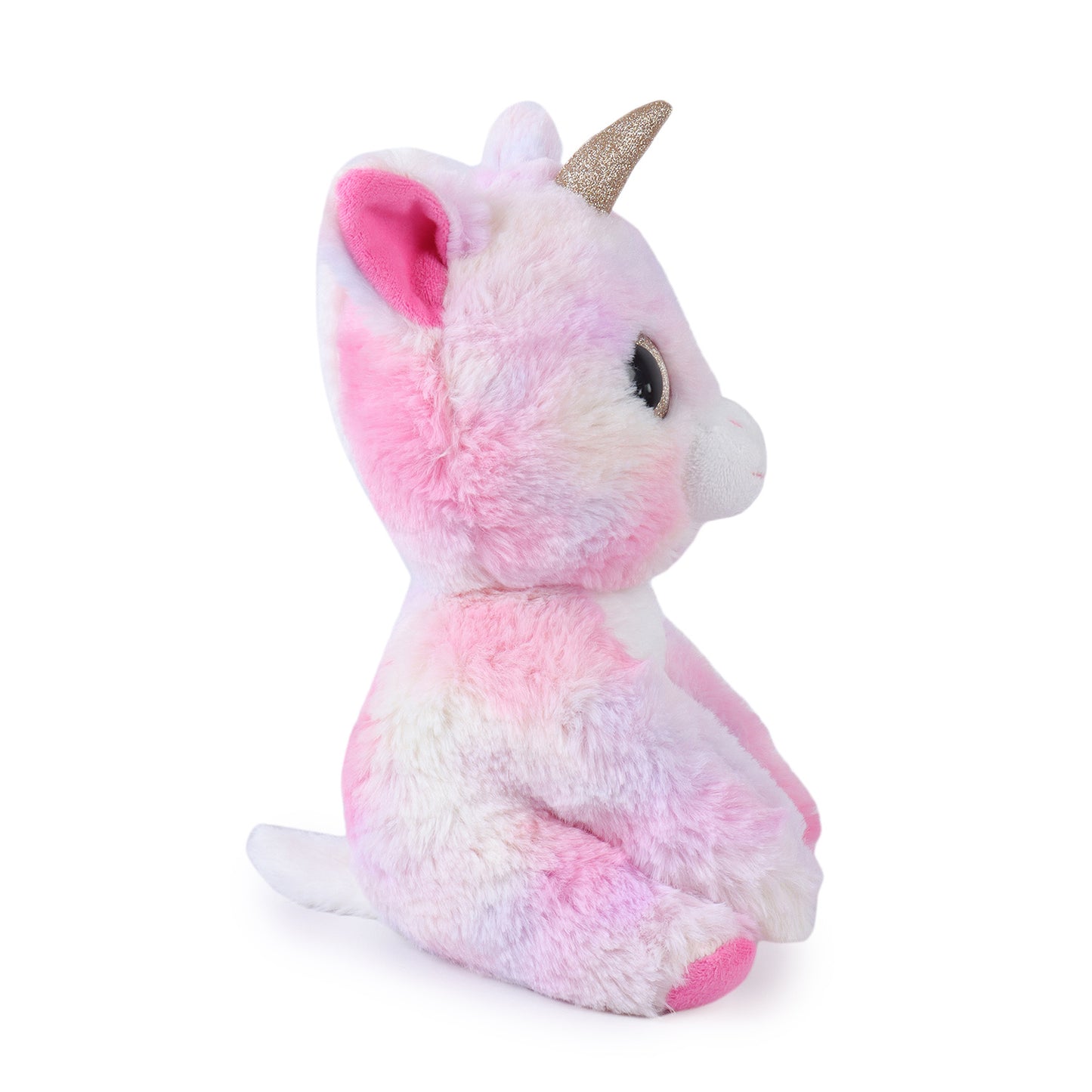Unicorn Sparkly eyes Multicolor Pink (soft toy)