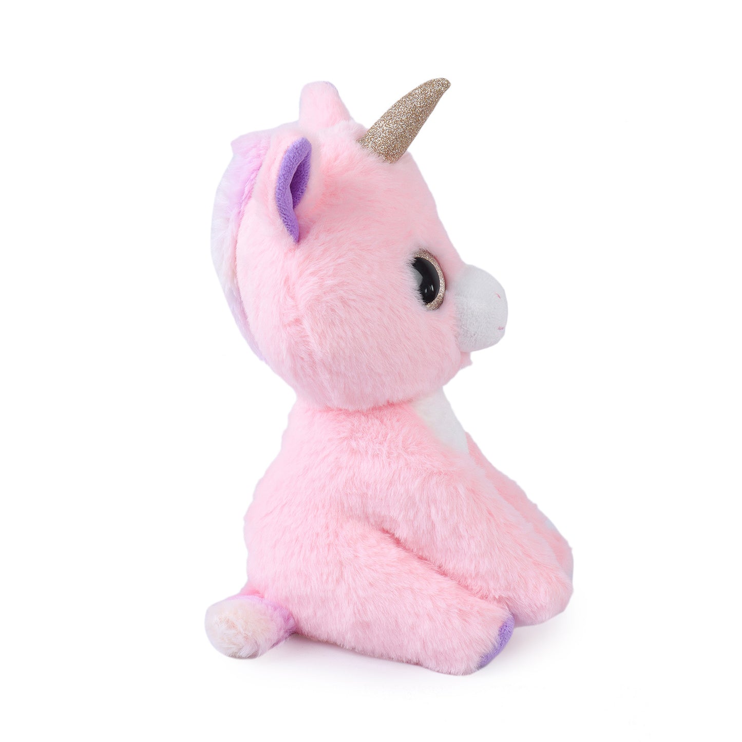 Unicorn Sparkly eyes Mindy pink soft toy