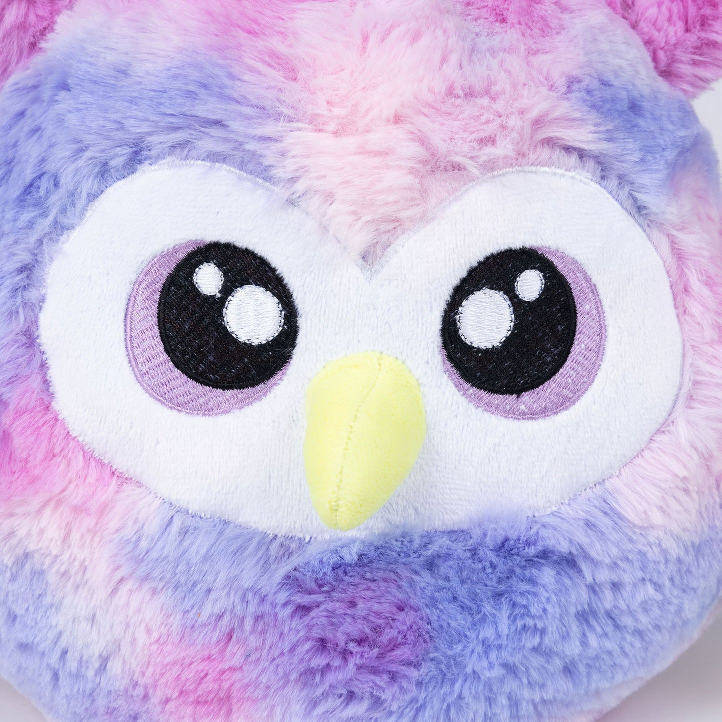 Fur Balls – Nightwatcher Owl Cotton Candy Purple soft toy