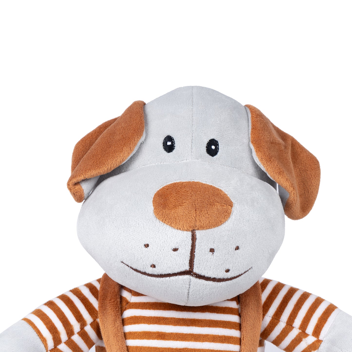 Snoopy Dog Smoke Grey and Biscuit Brown soft toy