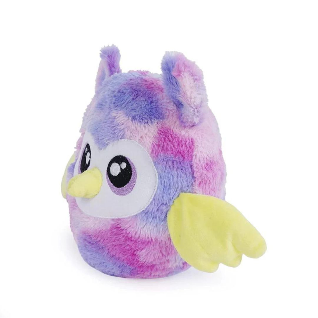 Fur Balls – Nightwatcher Owl Cotton Candy Purple soft toy