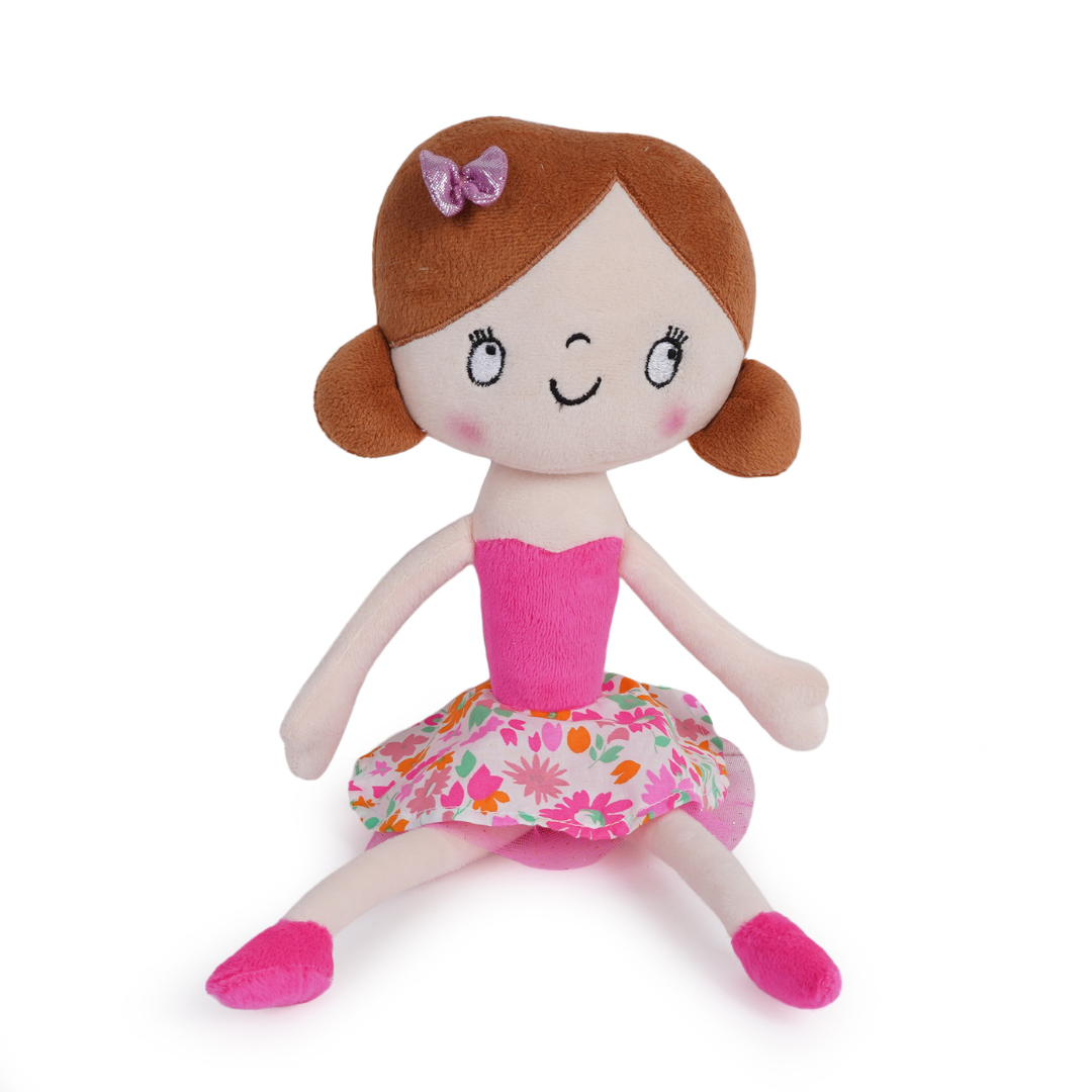 Girlfriend Emma in Pink Dress soft toy