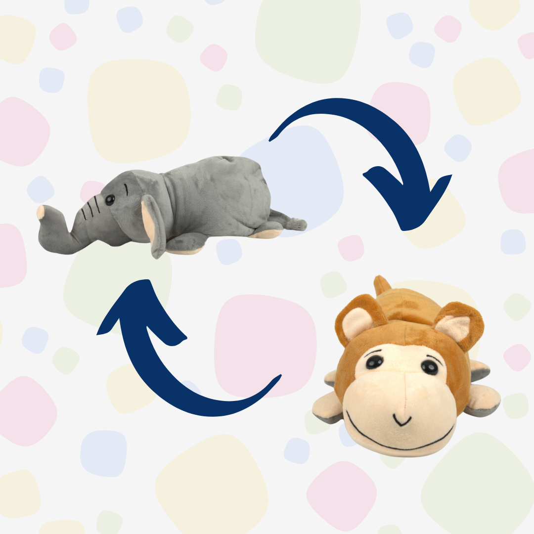 Fun Flip Friends Dragon - Unicorn soft toy