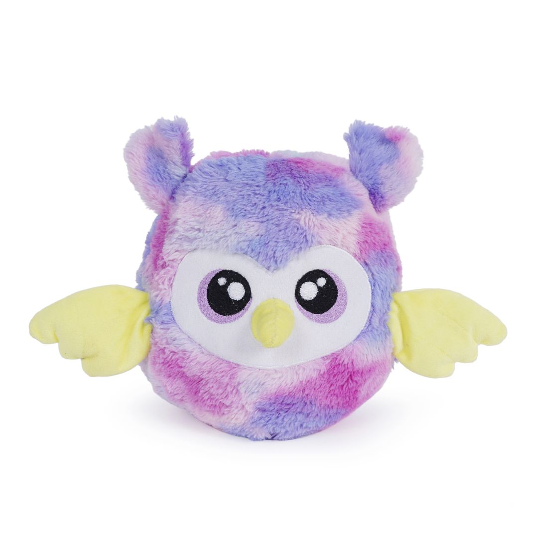 Fur Balls – Nightwatcher Owl Cotton Candy Purple soft toy