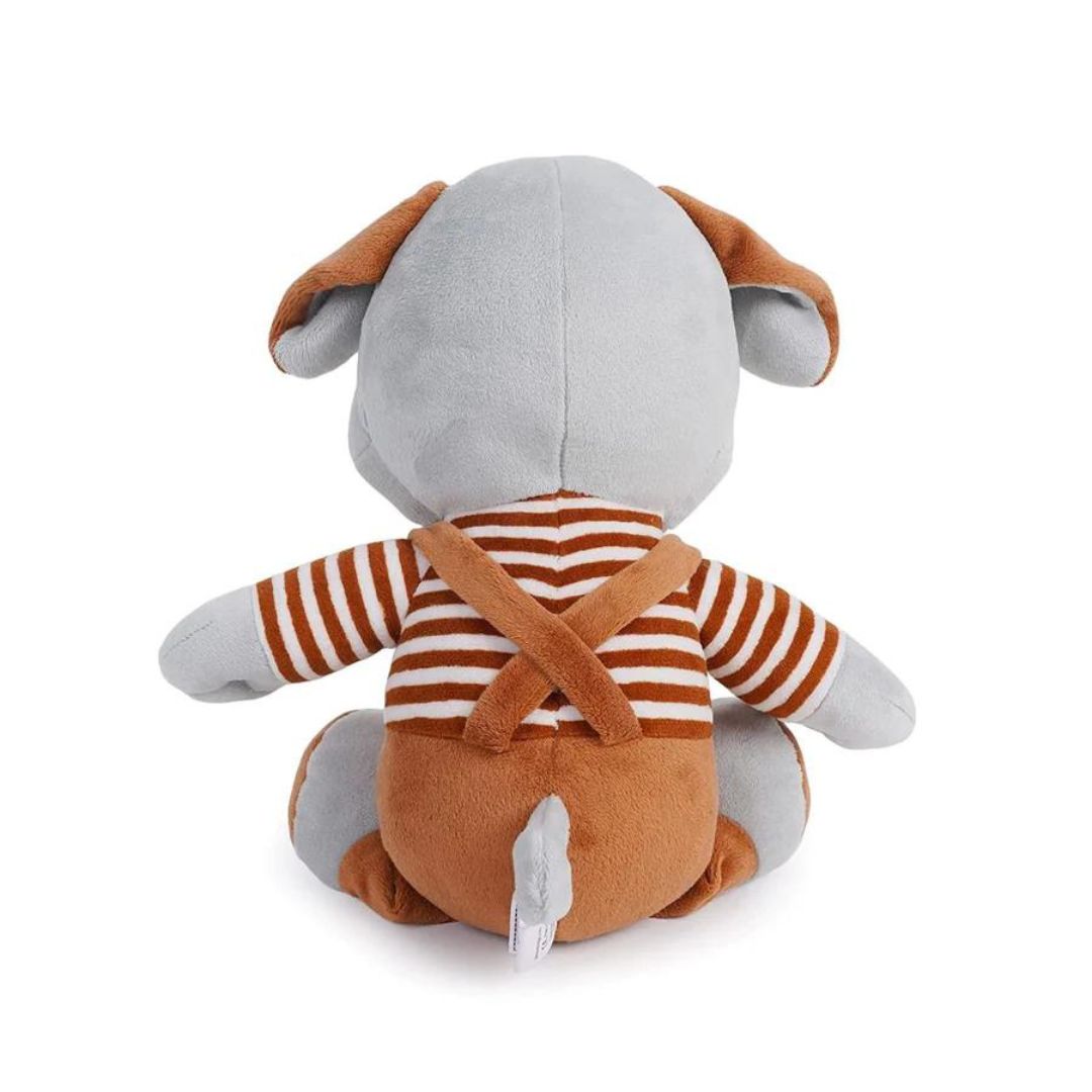 Snoopy Dog Smoke Grey and Biscuit Brown soft toy