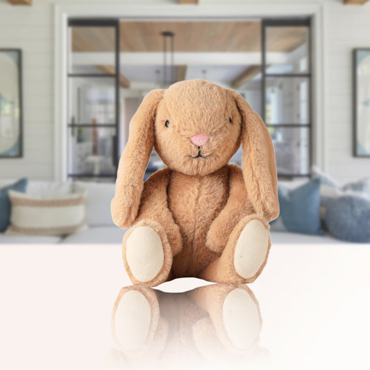 Hazel Beige Bunny - A Fluffy Companion for Cuddles and Playtime soft toy