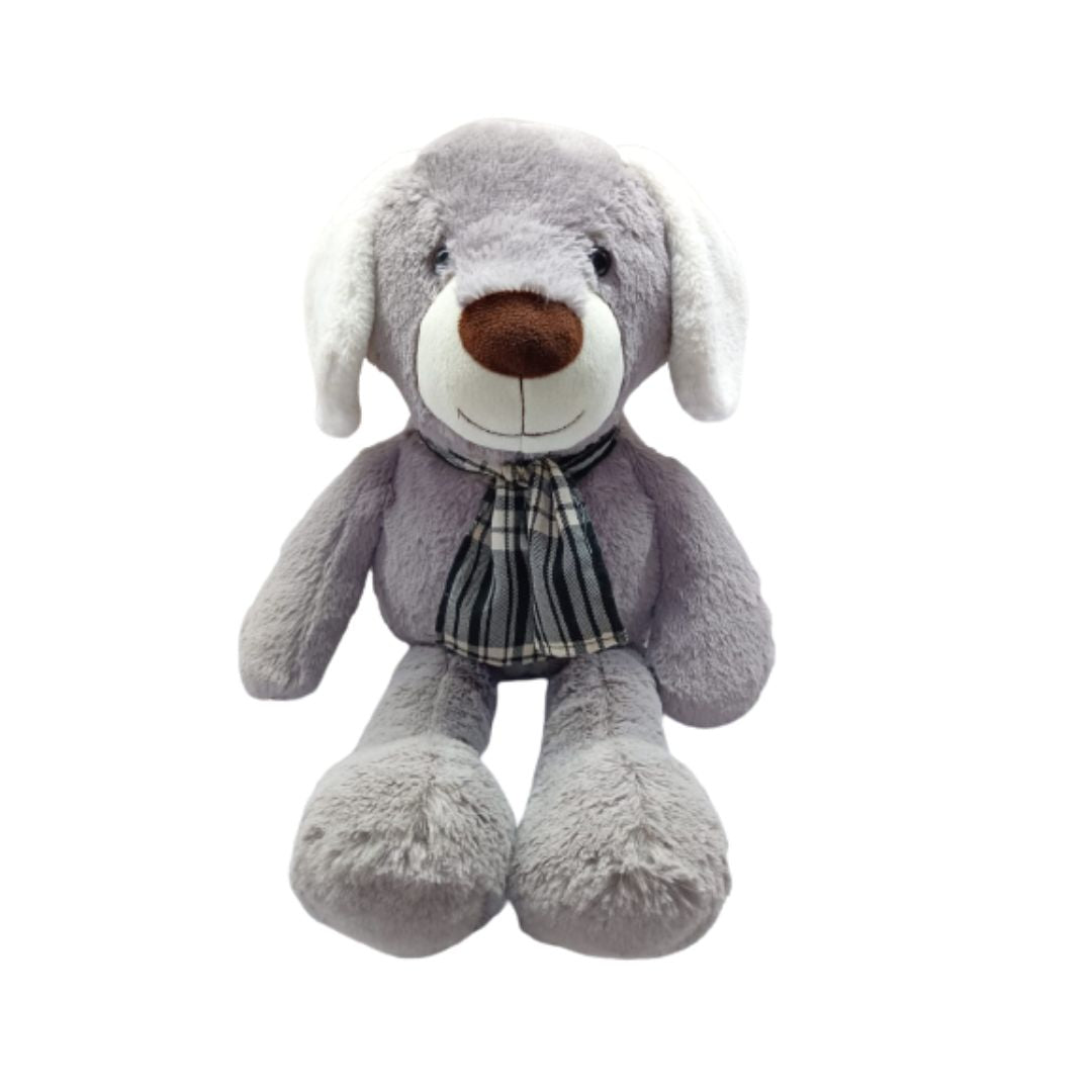 Off-to-Work Dogs Murphy Taupe soft toy