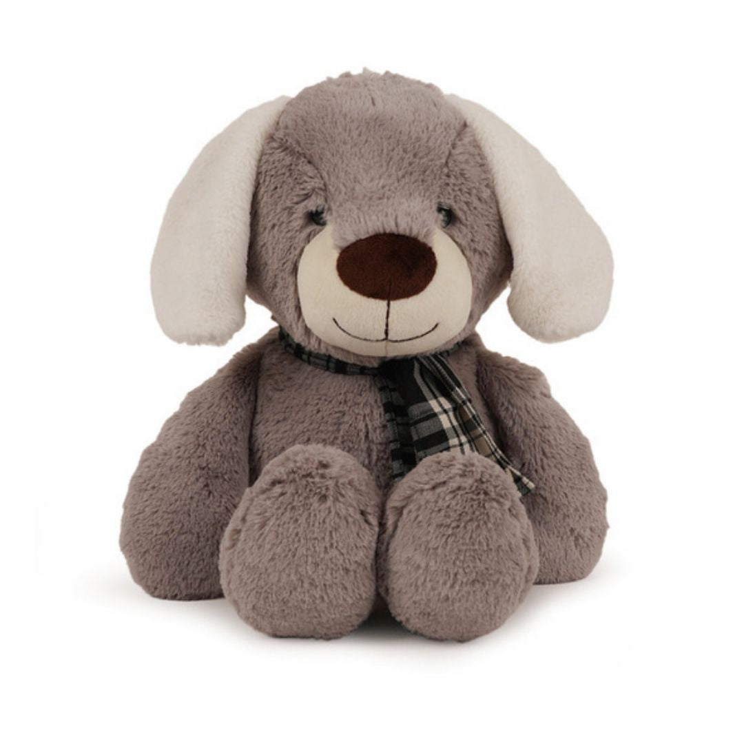 Off to work Dogs Darren Grey soft toy