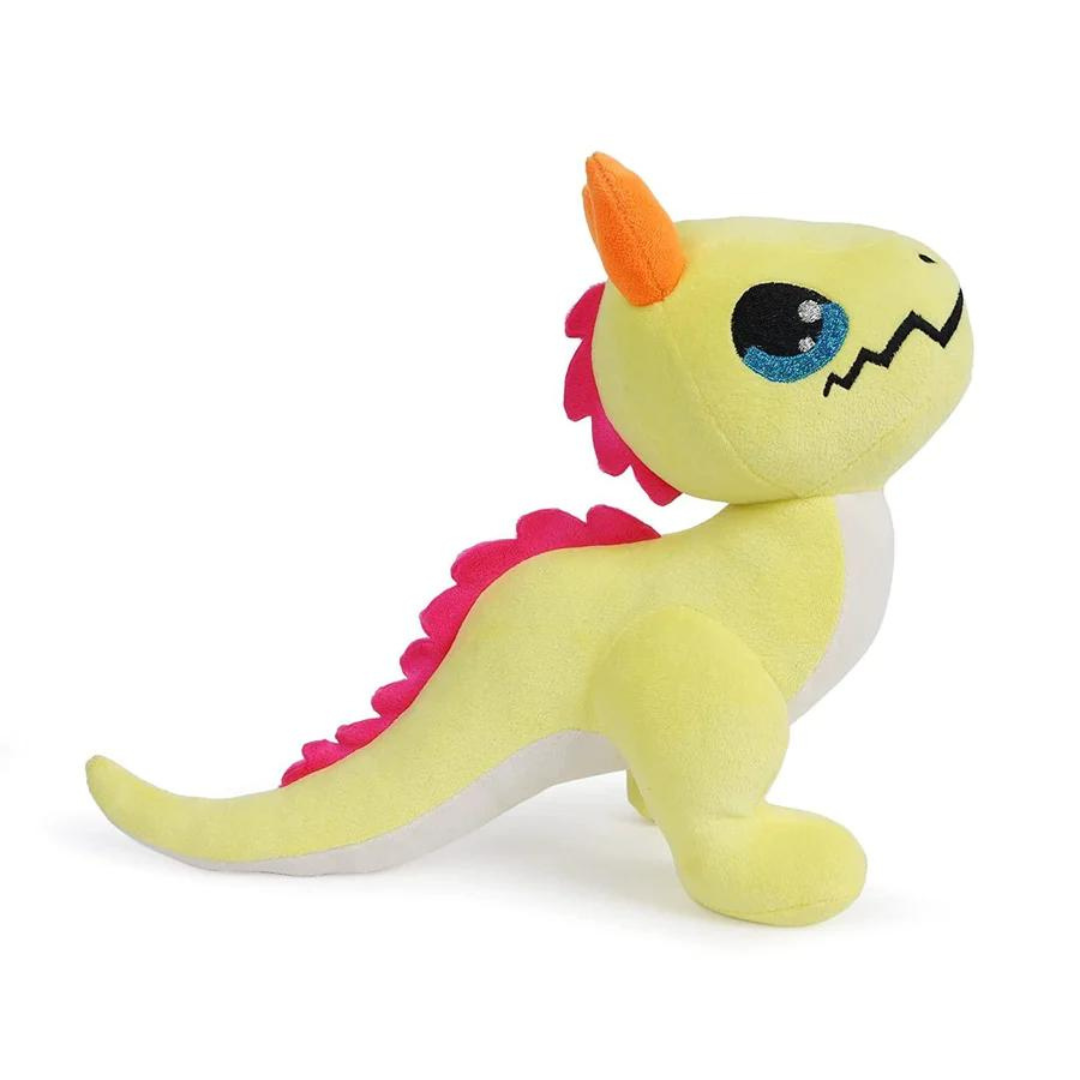 The Dragons Dew Neon orange soft toy