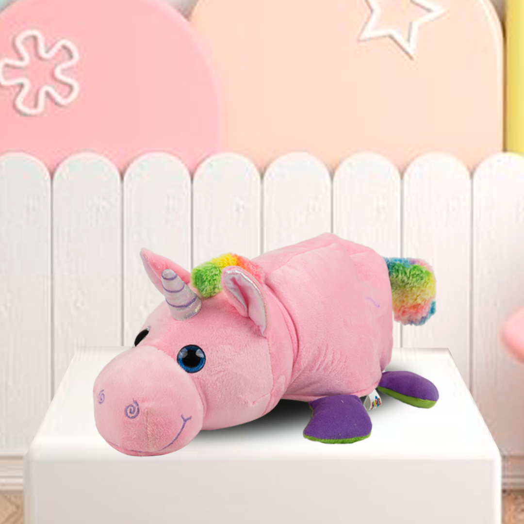 Fun Flip Friends Dragon - Unicorn soft toy