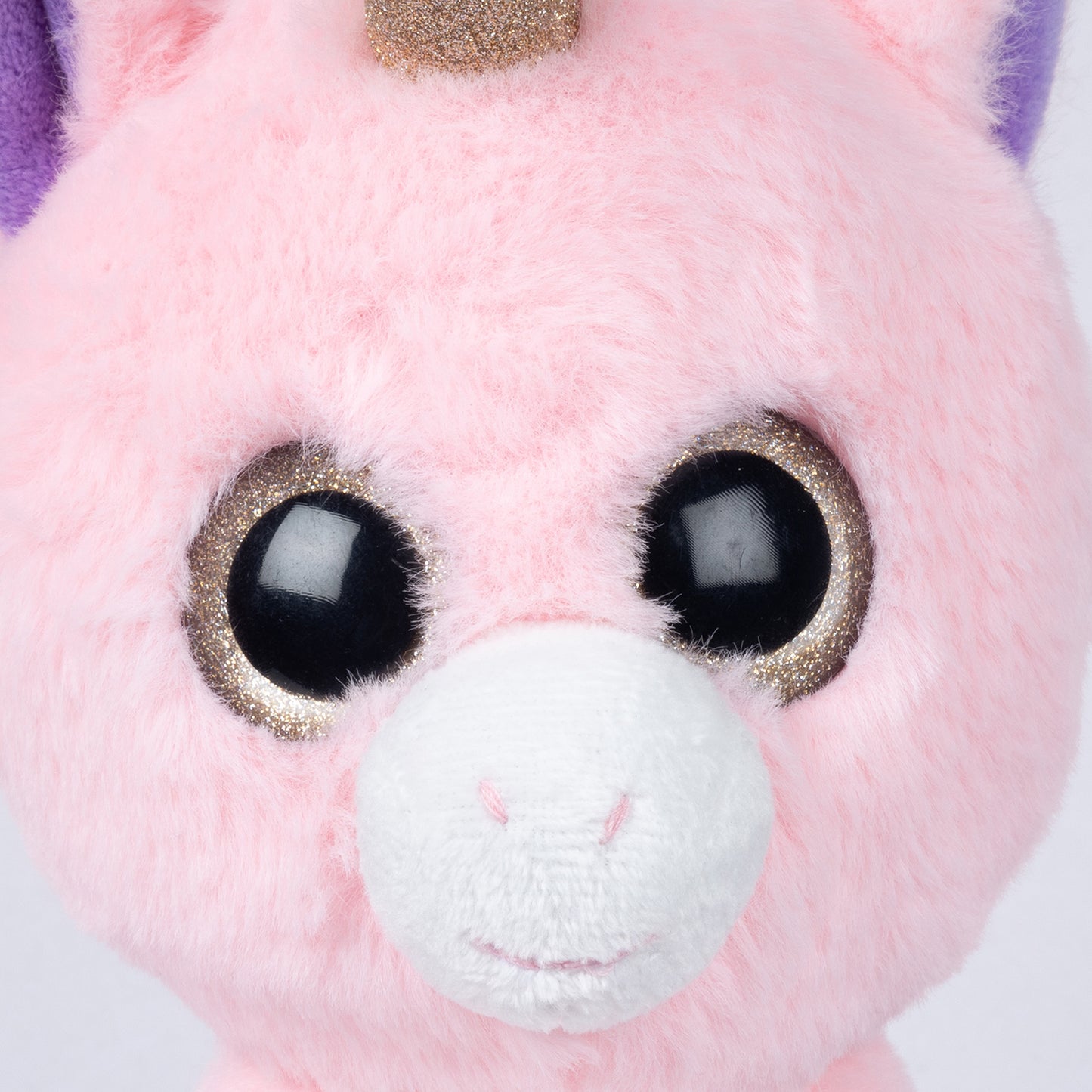 Unicorn Sparkly eyes Mindy pink soft toy