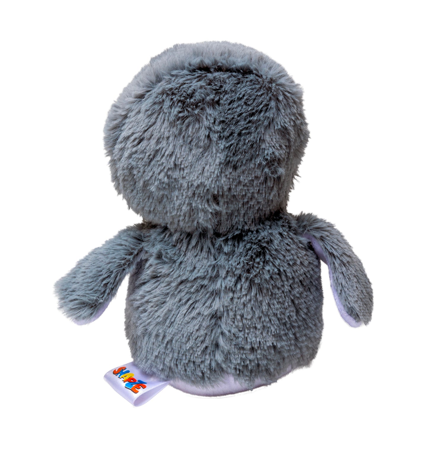 Puffy Plush Owls - Grey soft toy