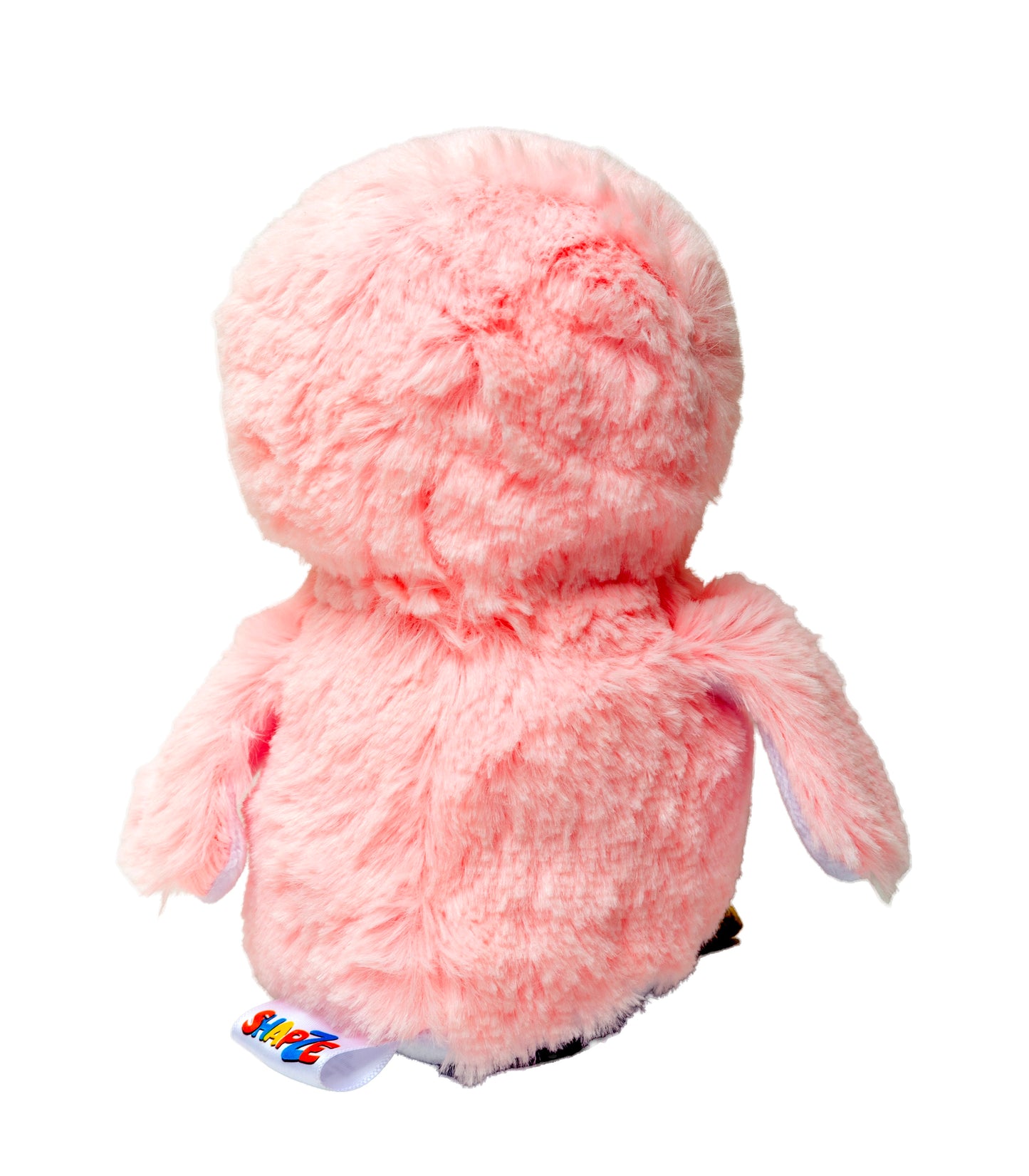 Puffy Plush Owls - Pink soft toy