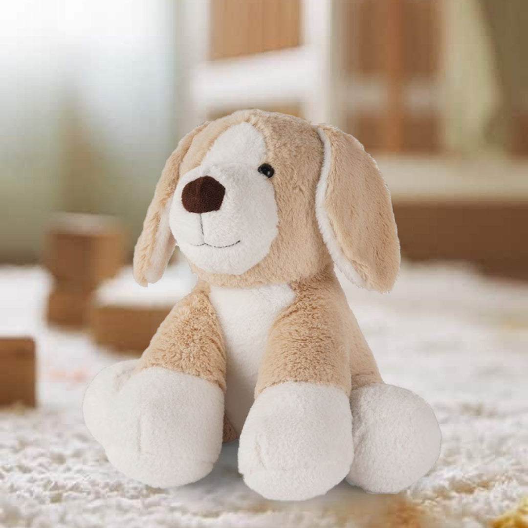 Pawsome Puppies Ron Taupe soft toy