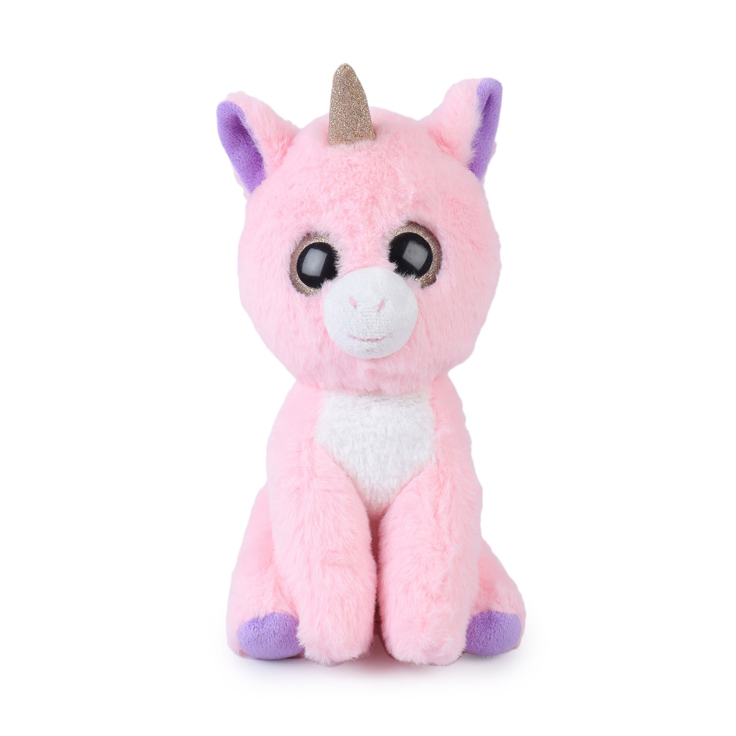 Unicorn Sparkly eyes Multicolor Purple (soft toy)