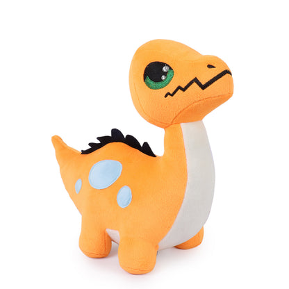 The Dinos Zuma neon orange soft toy