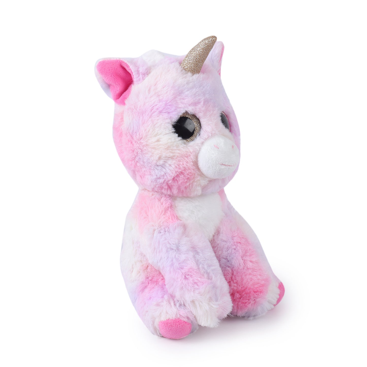 Unicorn Sparkly eyes Multicolor Pink (soft toy)