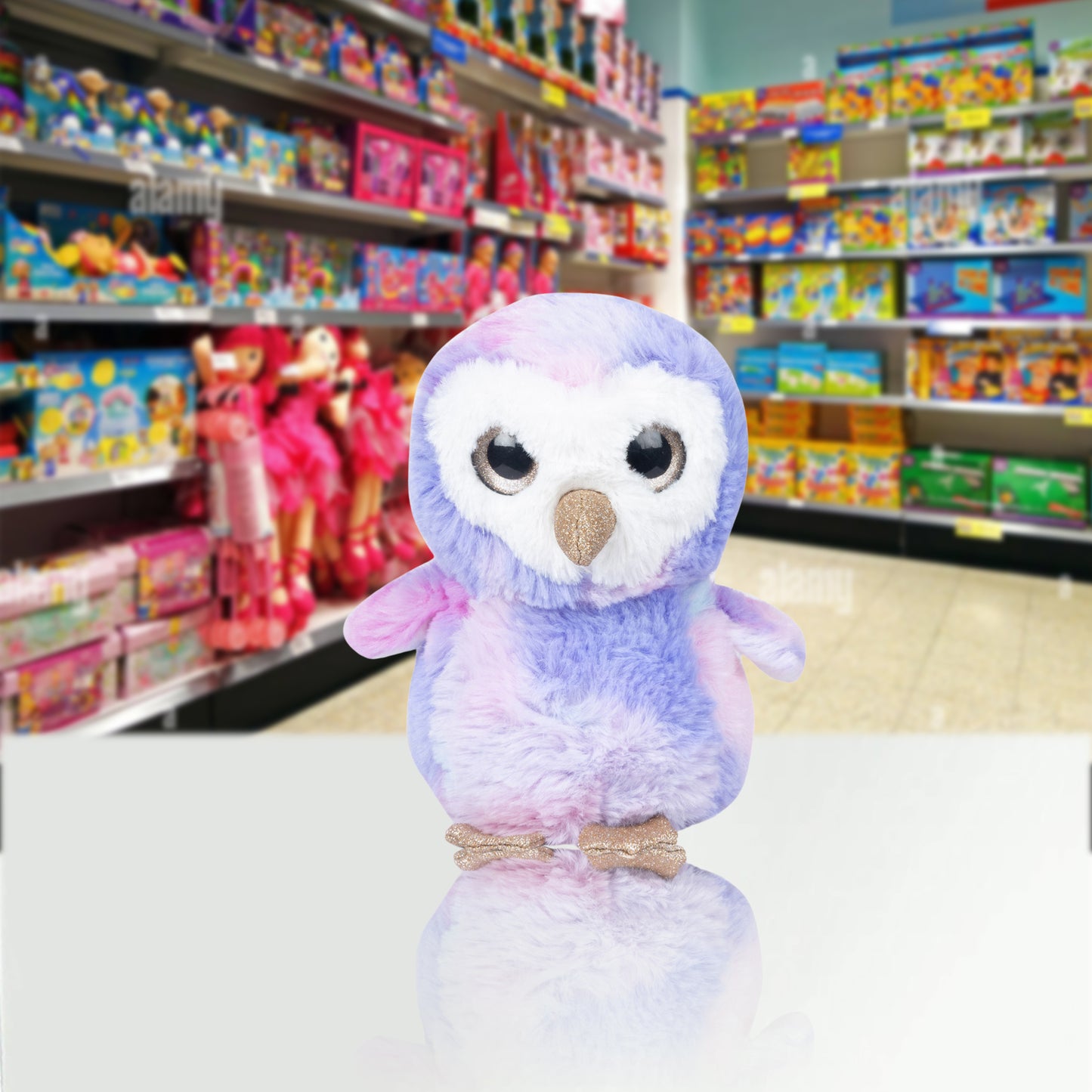 Shiny is Miny Series – Owls Benny Light Pink