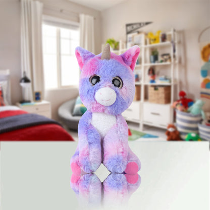 Unicorn Sparkly eyes Multicolor Purple (soft toy)