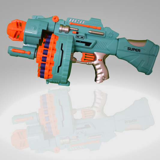 Revolving Machine Soft Bullet Toy Gun