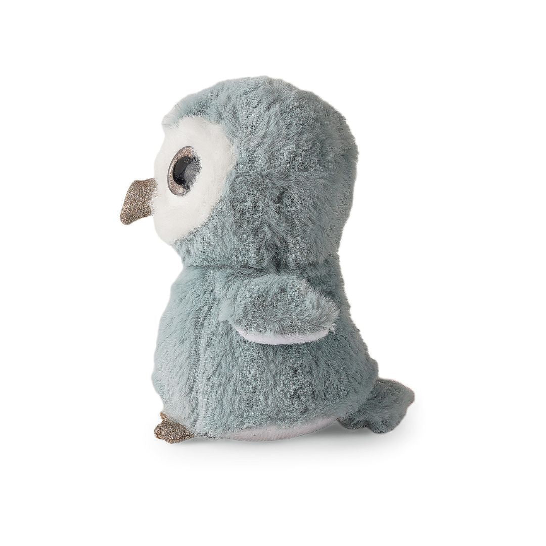 Puffy Plush Owls - Grey