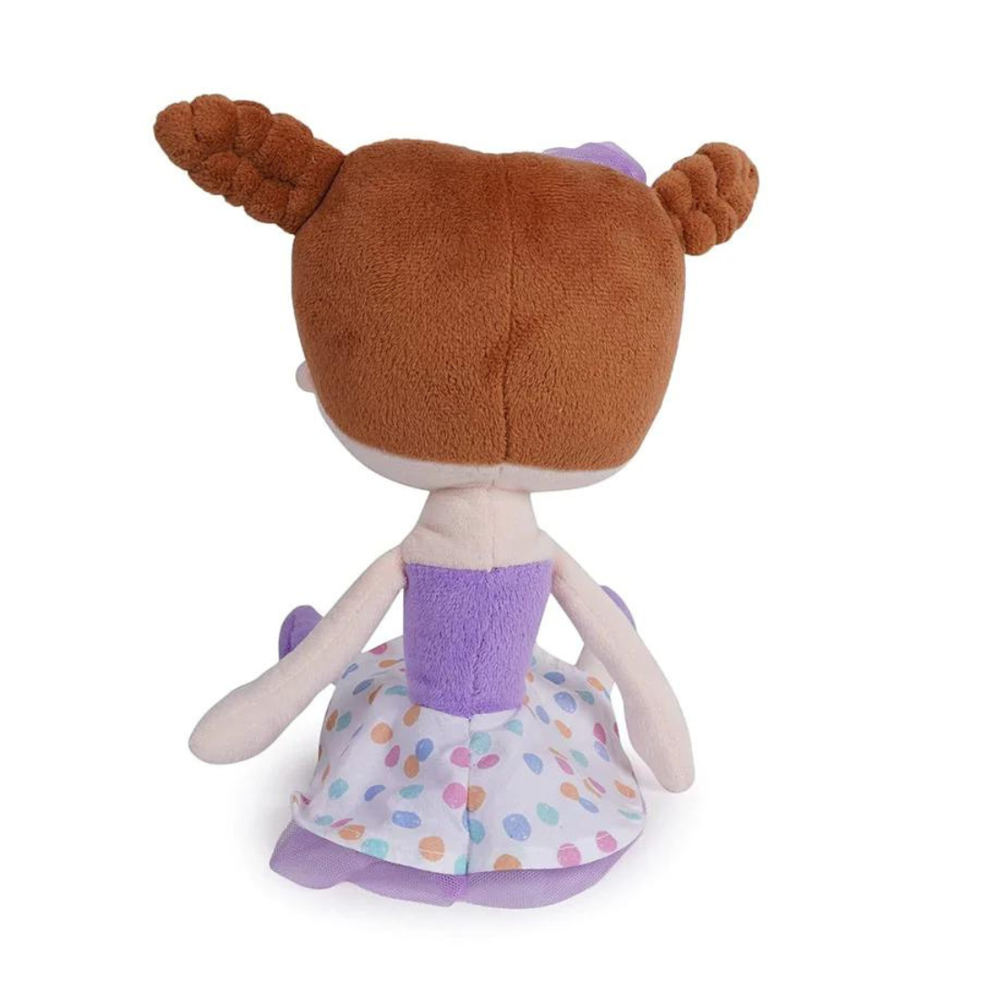 Girlfriend Iris in Purple Dress soft toy