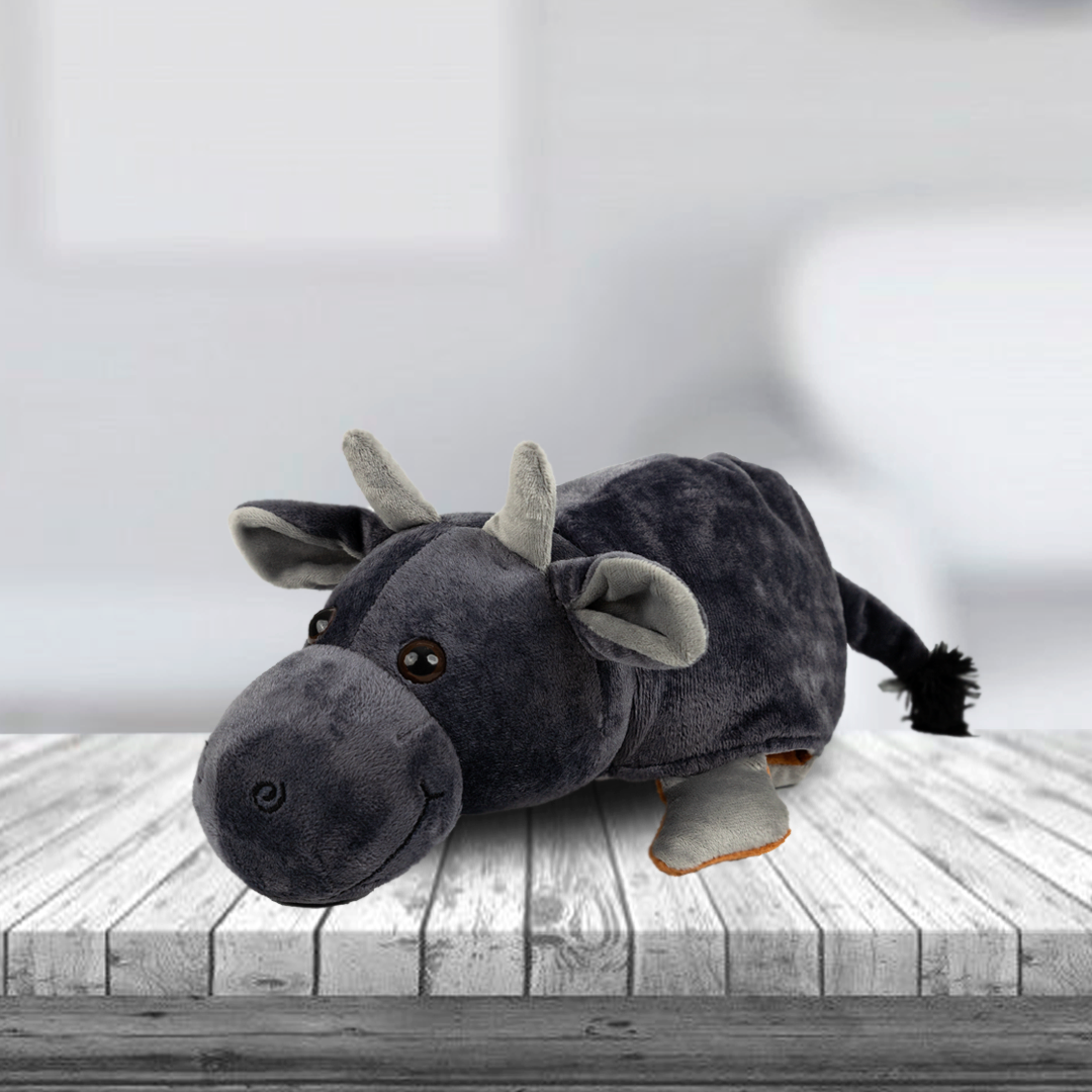 Fun Flip Friends Cow - Buffalo soft toy